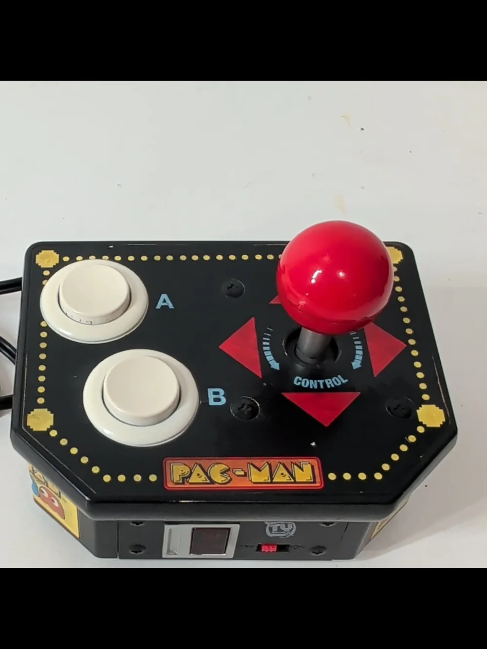 Retro Arcade Joystick Controller - Black with Red Ball